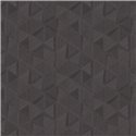 Papel pintado geométrico japonés antracita · Khroma Traces TRA101