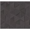 Papel pintado geométrico japonés antracita · Khroma Traces TRA101