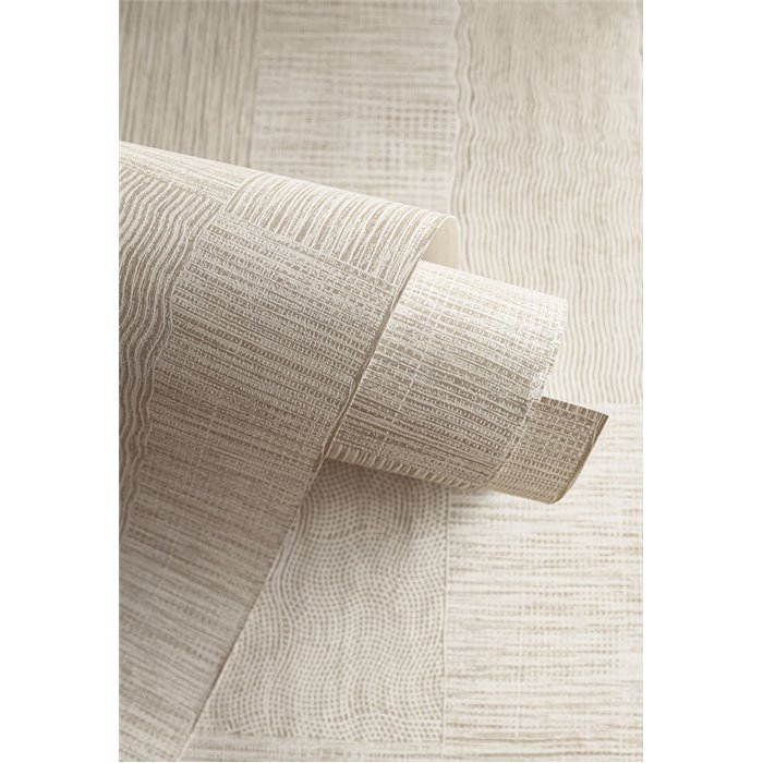 Papel pintado estilo japonés beige · Khroma Traces TRA201