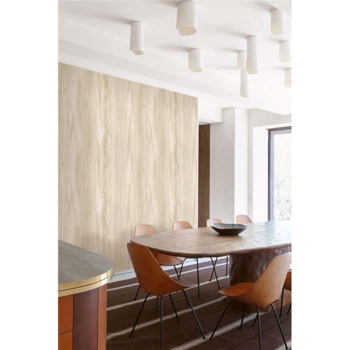 Papel pintado efecto madera veteada · Khroma Traces TRA301