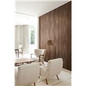 Papel pintado de madera veteada nogal · Khroma Traces TRA302