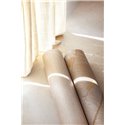 Taupe and gold banana leaf wallpaper · Khroma Serica RIC204
