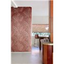 Red banana leaf wallpaper · Khroma Serica RIC205