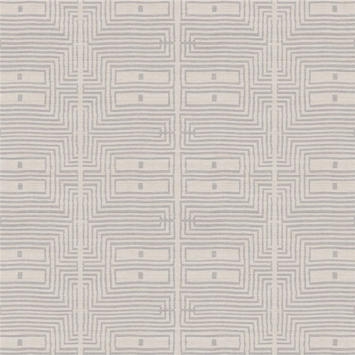 Cream and grey geometric ethnic wallpaper · Khroma Serica RIC302