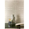 Ethnische geometrische Tapete in Beige mit Textileffekt · Khroma Serica RIC304
