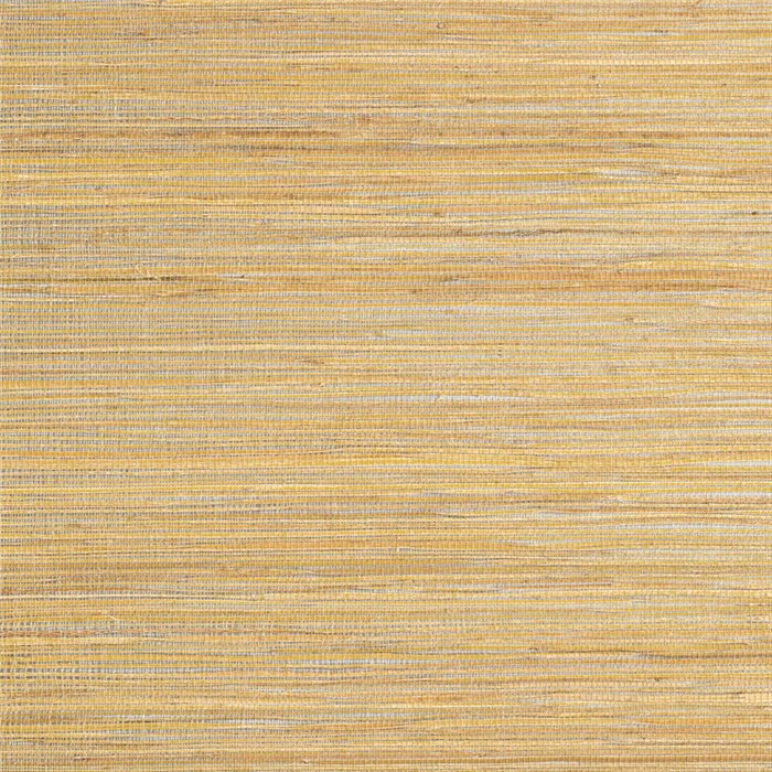Papel pintado fibra de cáñamo beige dorado · Khroma Serica RIC402