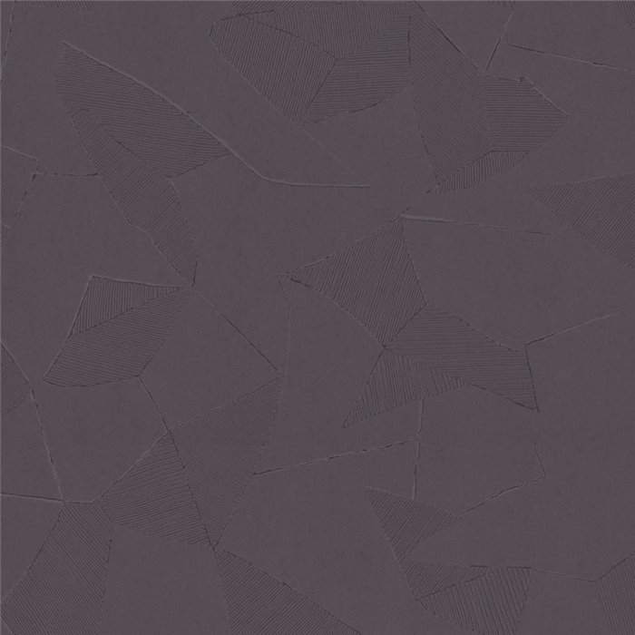Papel pintado geométrico abstracto negro · Khroma Erosion ERO201