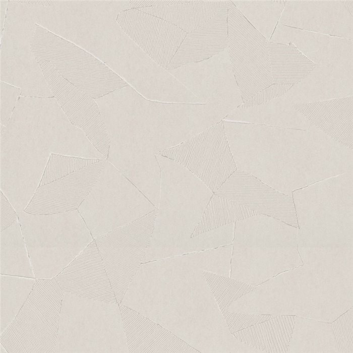 Papel pintado abstracto beige con relieve lineal · Khroma Erosion ERO202