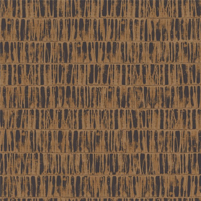 Papel pintado abstracto marrón de trazos desgastados · Khroma Erosion ERO303