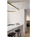 Light grey wallpaper with wavy stripes · Khroma Ray RAY102