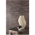 Papel pintado de rayas onduladas marrón · Khroma Ray RAY103