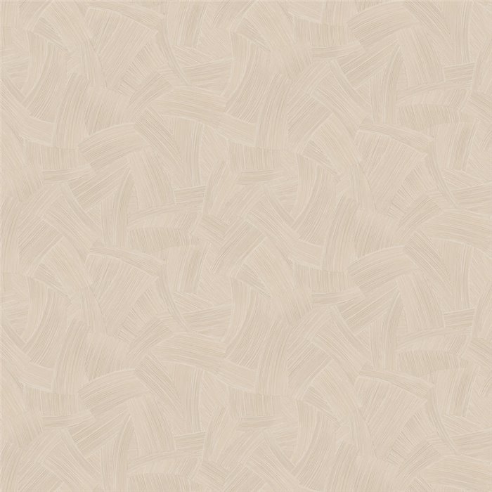 Beige abstrakte Tapete mit überlagerten Pinselstrichen · Khroma Ray RAY304
