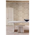 Beige crumpled linen-effect wallpaper · Khroma Tessura TES001