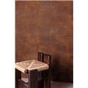 Aged brown linen-effect wallpaper · Khroma Tessura TES002