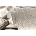 Beige weave-effect wallpaper with vertical texture · Khroma Tessura TES101