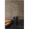 Brown woven-effect wallpaper with pronounced texture · Khroma Tessura TES102