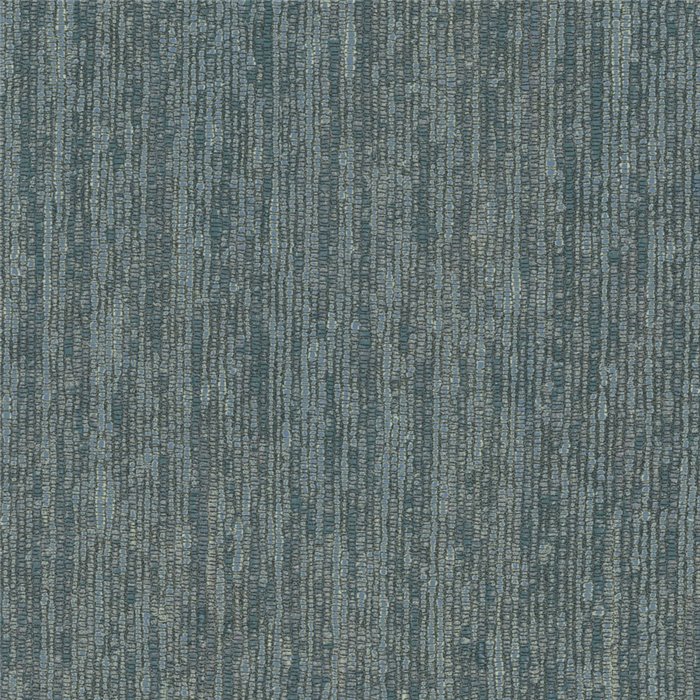 Papier peint effet tissé bleu canard contemporain · Khroma Tessura TES103