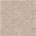 Beige geometrische Bogolan-Tapete · Khroma Tessura TES302