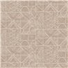 Papier peint géométrique bogolan beige