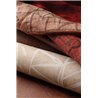 Beige geometrische Bogolan-Tapete · Khroma Tessura TES302