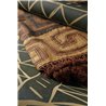 Green matte bogolan wallpaper · Khroma Tessura TES303