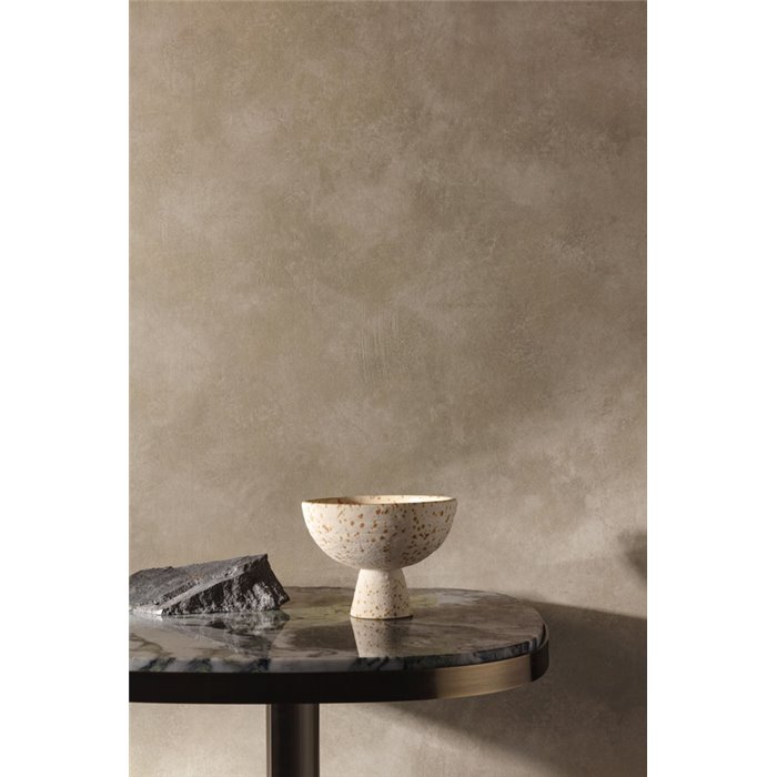 Papier peint effet stuc beige patiné · Khroma Caldera CAL002