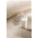 Cream textured plain wallpaper with mineral finish · Khroma Caldera CAL005