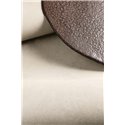 Cream textured plain wallpaper with mineral finish · Khroma Caldera CAL005