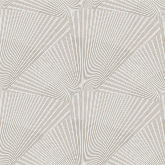 Beige Art Deco fan wallpaper · Khroma Caldera CAL202
