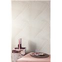 Papel pintado abanicos Art Deco beige · Khroma Caldera CAL202