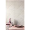 Beige Art-déco-Tapete mit Fächermuster · Khroma Caldera CAL202
