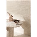 Papier peint beige effet textile à trame horizontale · Khroma Caldera CAL302