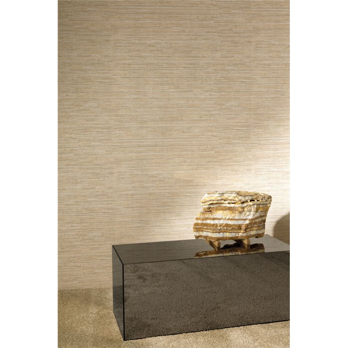 Papier peint effet bois beige aux veines douces · Khroma Caldera CAL303