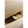 Beige Tapete in Holzoptik mit sanfter horizontaler Maserung · Khroma Caldera CAL303