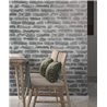 Grey industrial brick effect wallpaper · 82378
