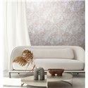 Tapete klassischer Damast in Beige und Altrosa ·  82387