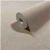 Papel pintado liso efecto lino beige · 35762
