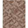 Geometric herringbone boho wallpaper brown and beige · 35789