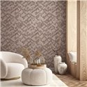 Geometric 3D cube wallpaper in beige and taupe ·  35791