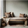 Botanical leaf wallpaper Japandi soft green · 35793