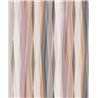 Papel pintado rayas onduladas rosa, beige y gris · 89007