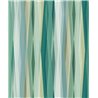 Wavy stripe wallpaper in green and turquoise · 89008