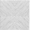 Tapete mit geometrischen Paneelen in Hellgrau · 89021