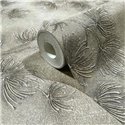 Papier peint branches de pin beige et bronze ·  36496