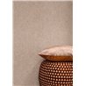 Papier peint chevron marrón effet textile · Rasch Atelier Tissé 613117