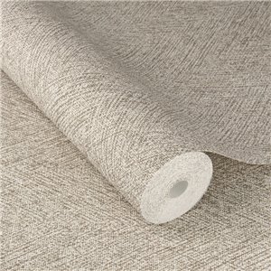 Papier peint chevron marrón topo effet textile 2