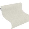 Papier peint chevron zigzag gris clair texture tissée · Rasch Atelier Tissé 613162