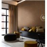 Leopard print wallpaper brown and beige small spot · Rasch Atelier Tissé 613254