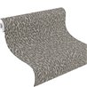 Papier peint motif léopard gris grandes taches · Rasch Atelier Tissé 613261