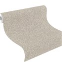 Tapete Damast-Medaillons hellbraun gewebte Textur · Rasch Atelier Tissé 613360